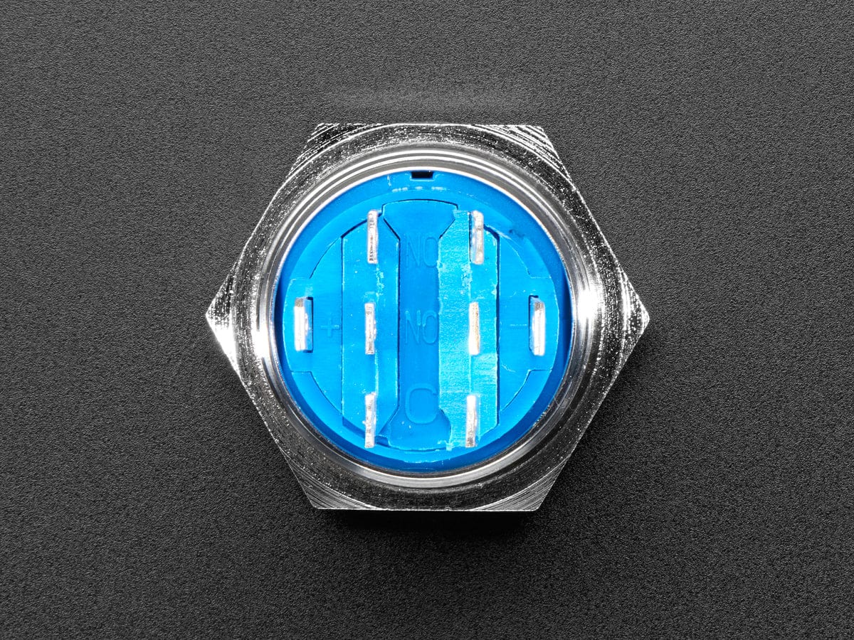 Rugged Metal On/Off Switch - 19mm 6V RGB On/Off - Image 3