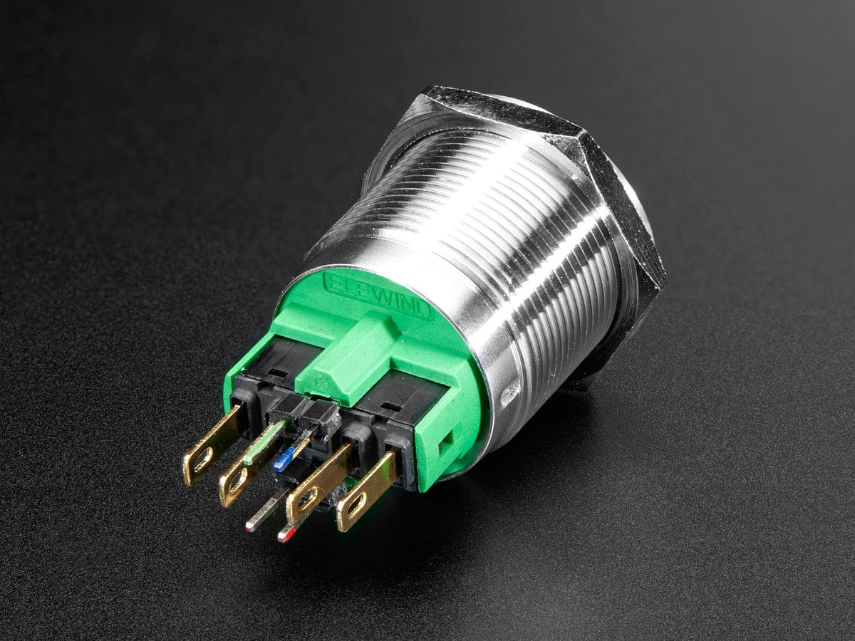 Rugged Metal On/Off Switch - 22mm 6V RGB On/Off - Image 2