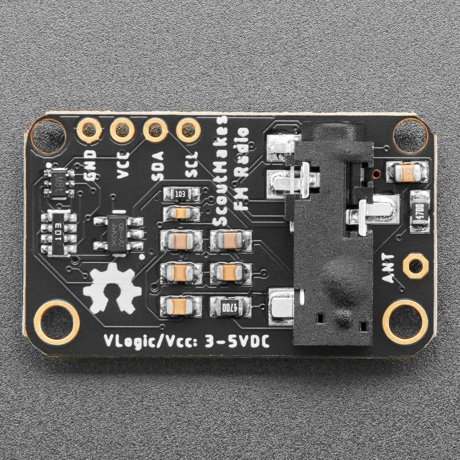 ScoutMakes FM Radio Board - STEMMA QT / Qwiic - Image 5