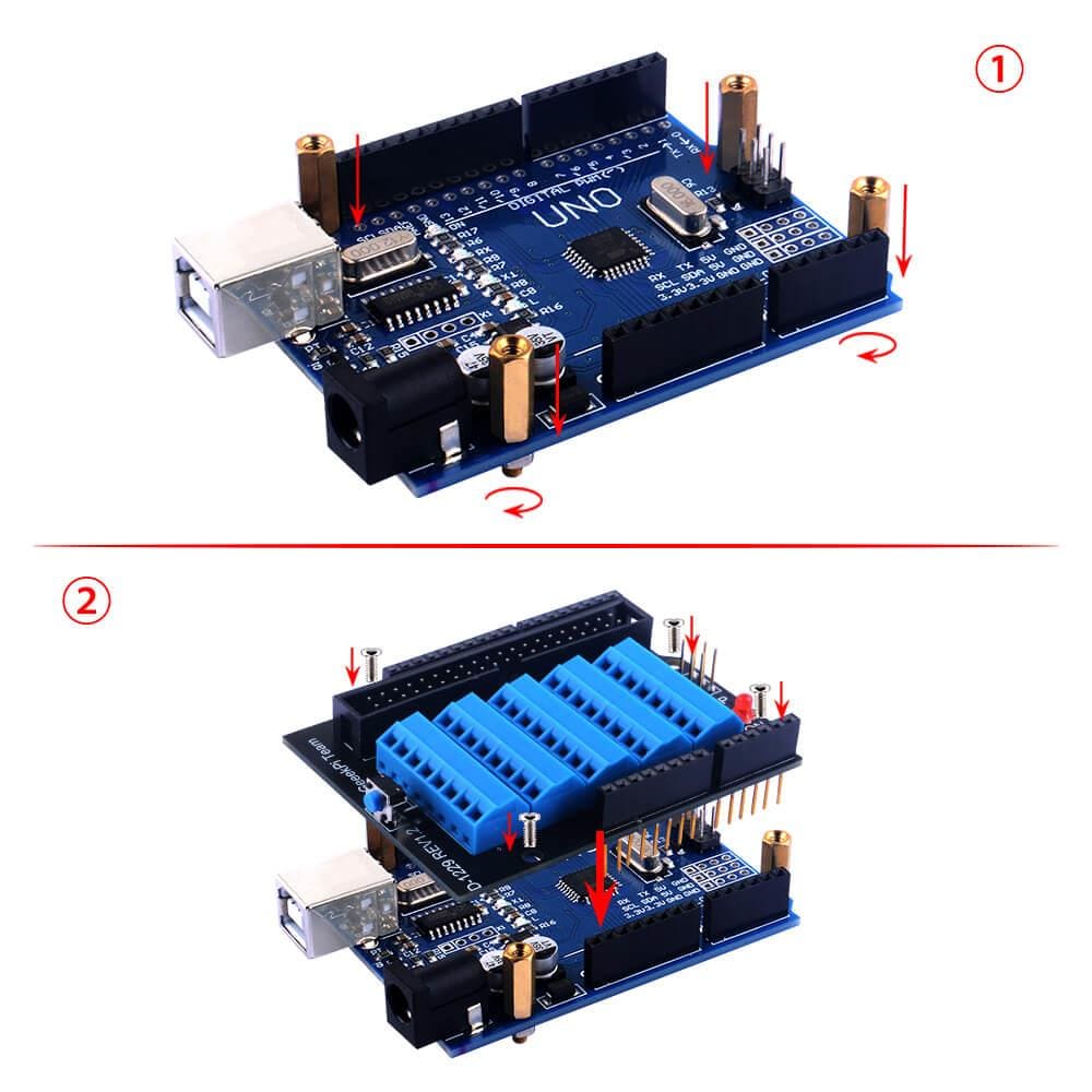 Screw Terminal Shield for Arduino UNO - Image 4