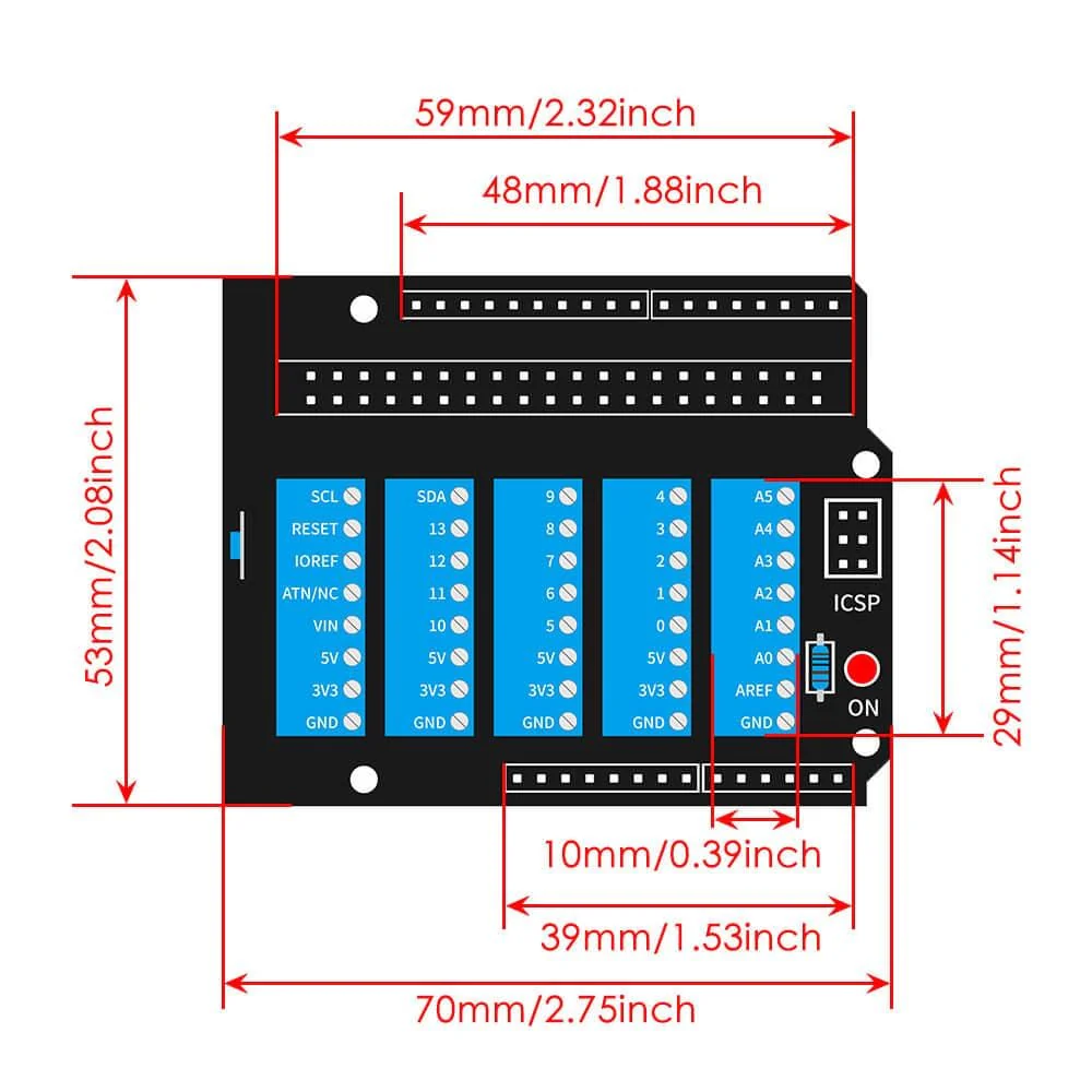 Screw Terminal Shield for Arduino UNO - Image 5