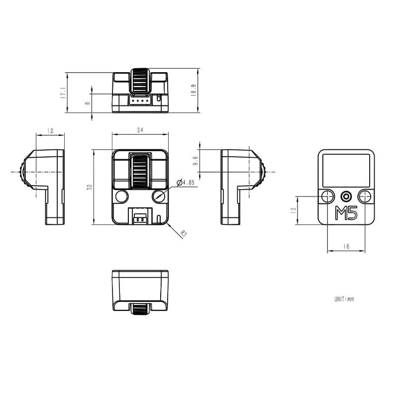 Scroll Unit with Hollow Shaft Encoder (EC10E1220501) - Image 5