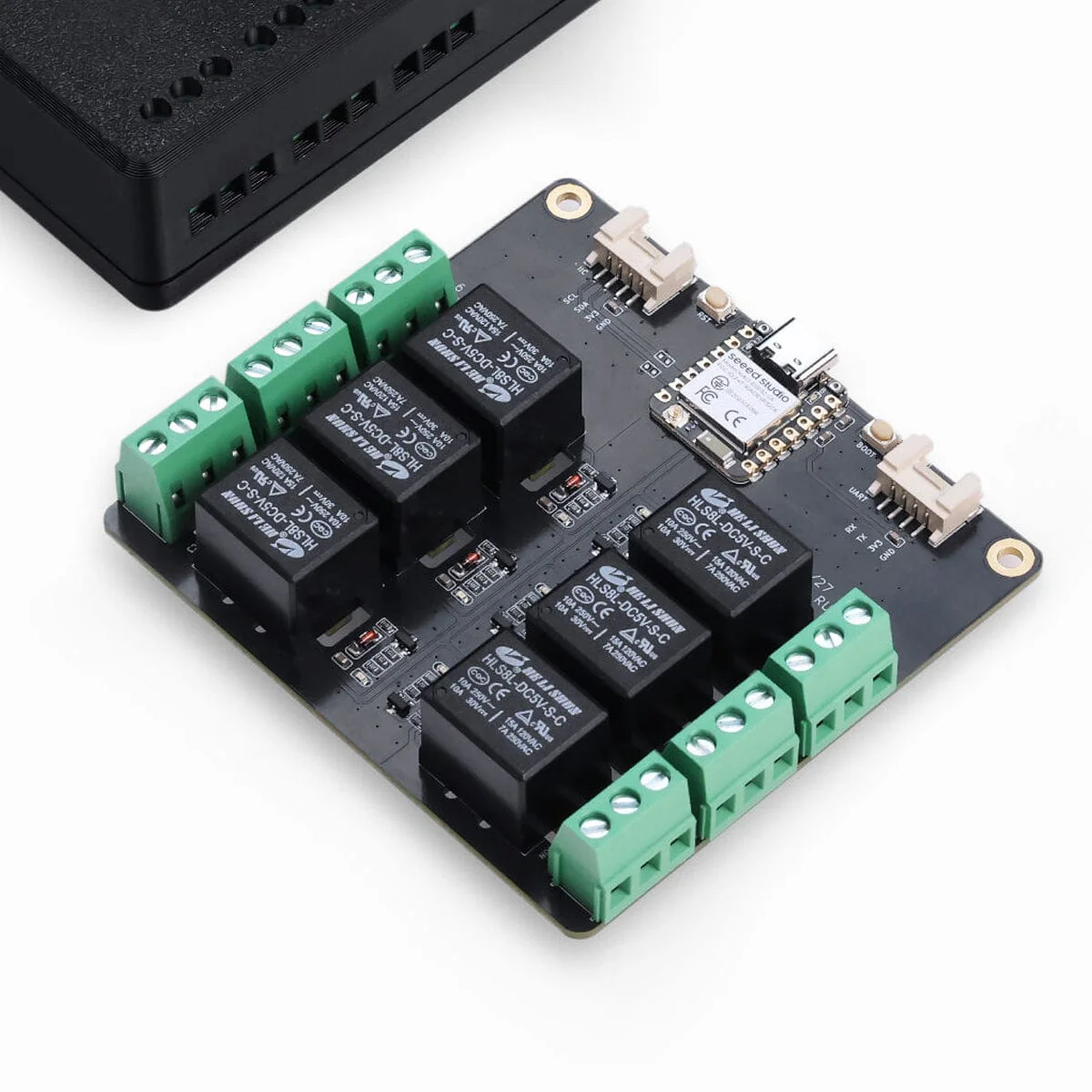 Seeed XIAO 6-Channel Wi-Fi 5V DC Relay (ESP32-C6) - Image 3