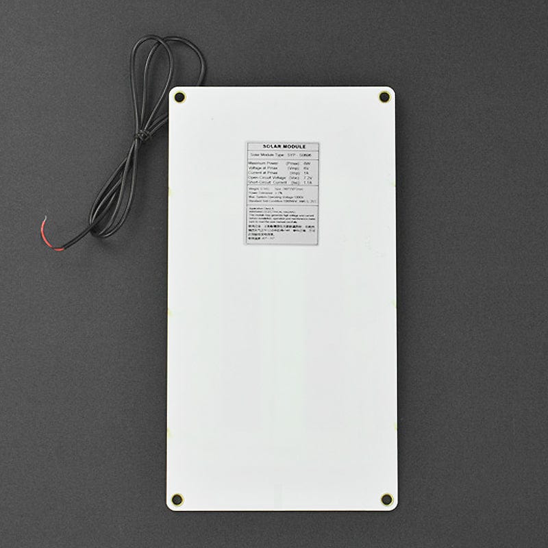 Semi-Flexible Monocrystalline Solar Panel (6V 1A) - Image 2