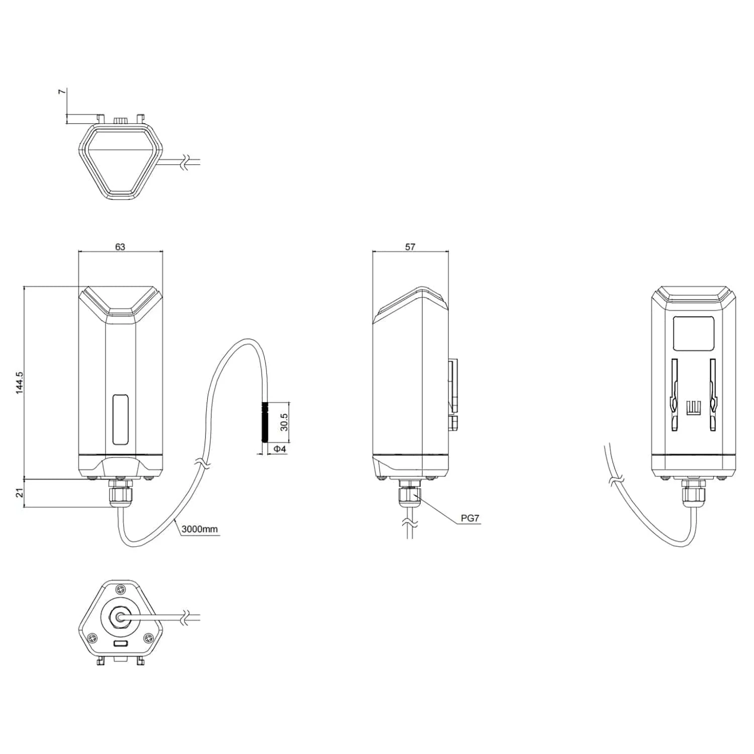 SenseCAP S2107 - LoRaWAN Temperature Sensor with PT1000 - Image 9