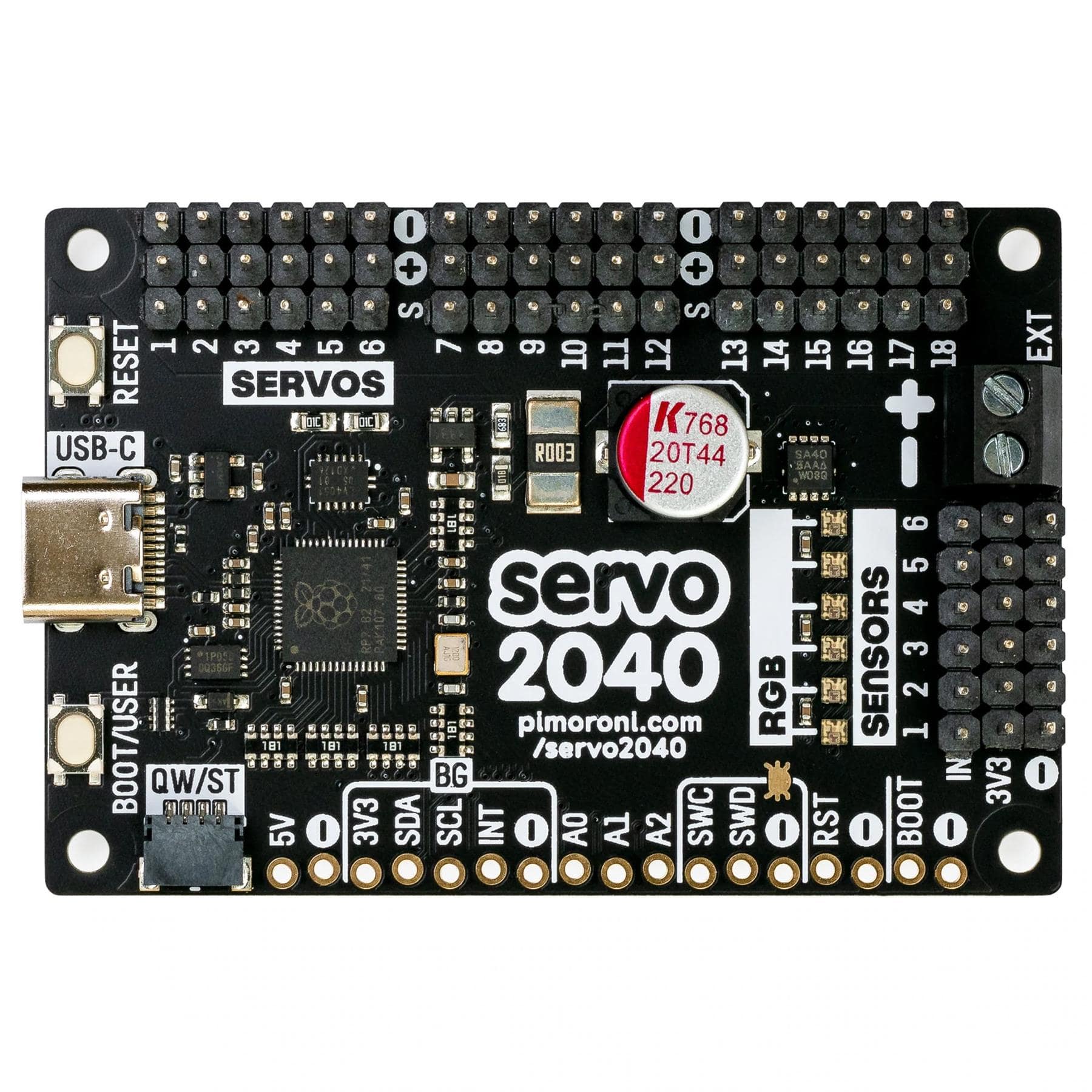 Servo 2040 - 18 Channel Servo Controller - Image 2