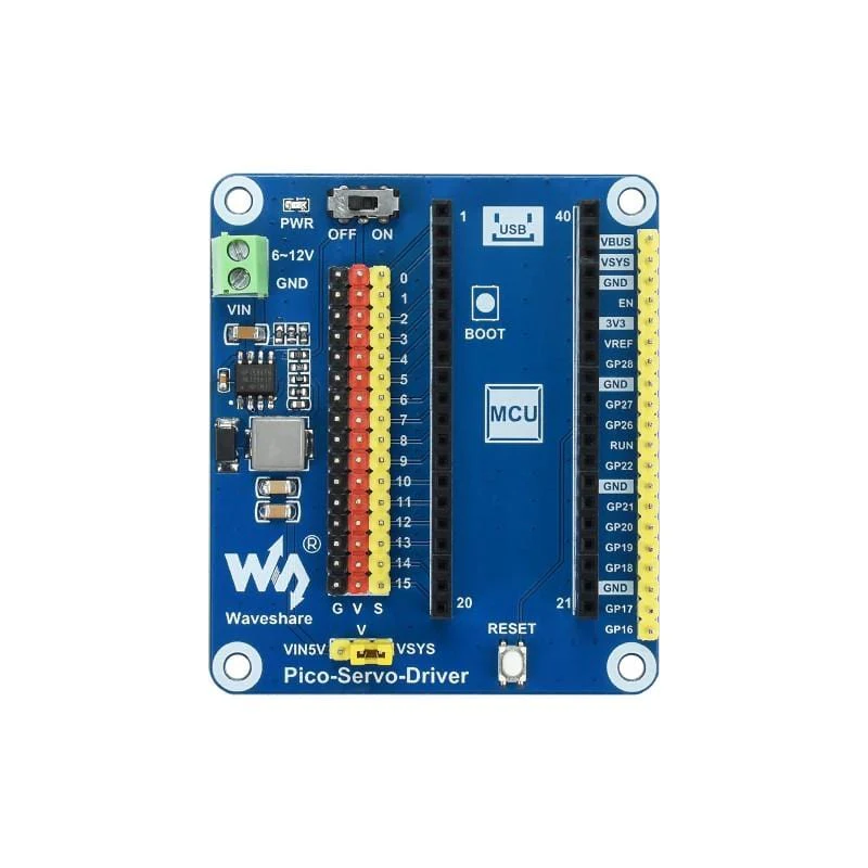 Servo Driver Module for Raspberry Pi Pico - Image 5