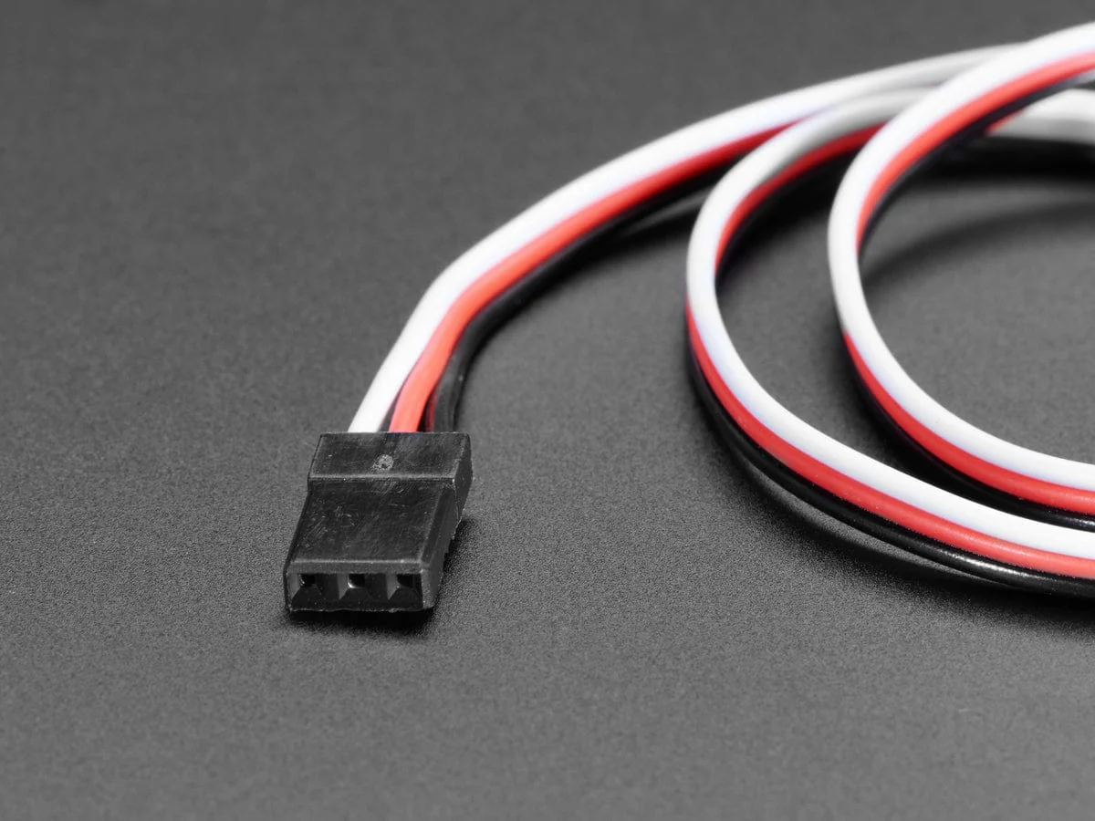 Servo Extension Cable - 50cm / 19.5" long - Image 5