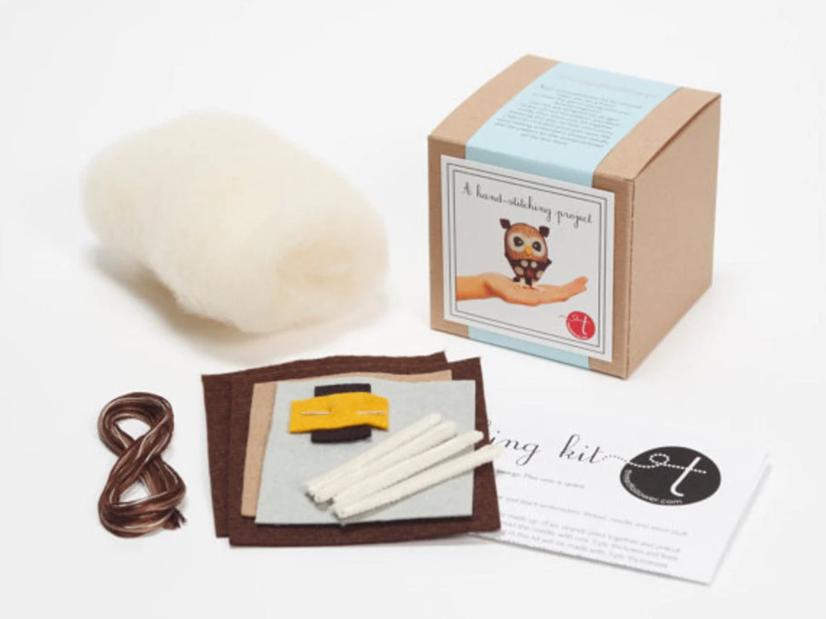 Sew-Your-Own Owl Kit - Cynthia Treen Studio [Discontinued] - Image 2