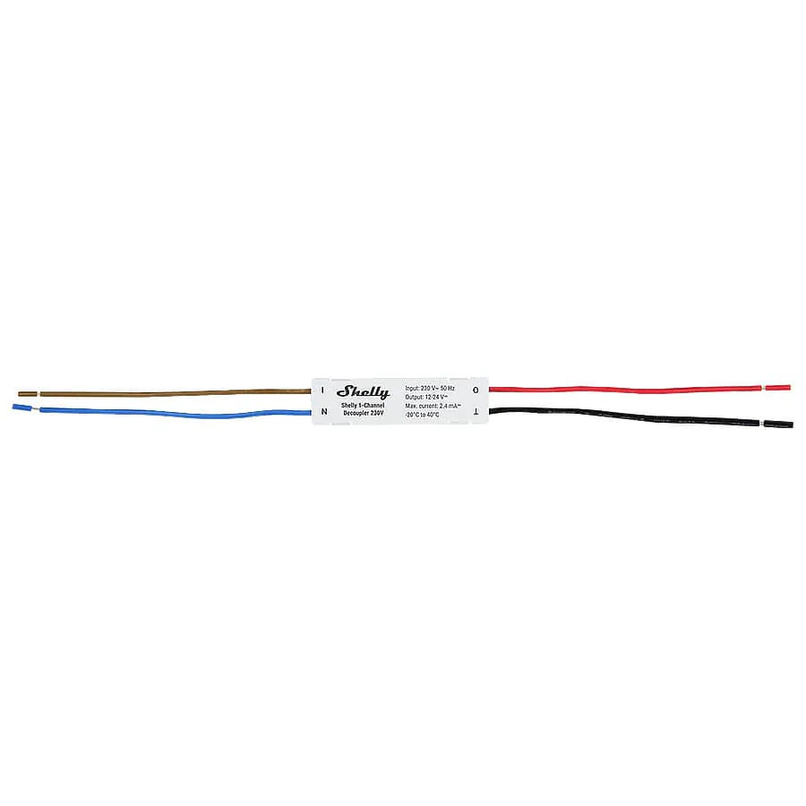 Shelly 1-Channel Decoupler - 230V - Image 3