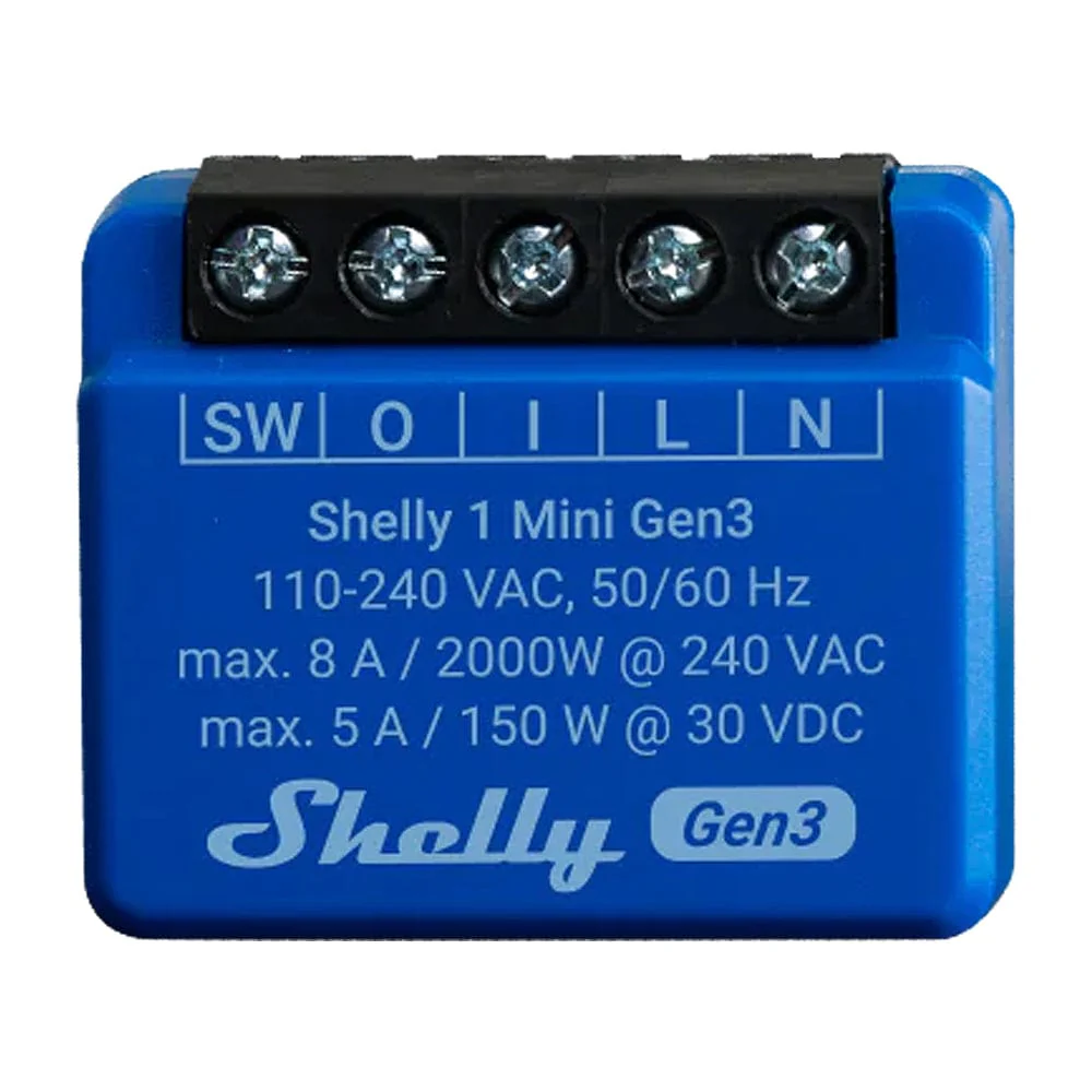 Shelly 1 Mini Gen3 - Image 3