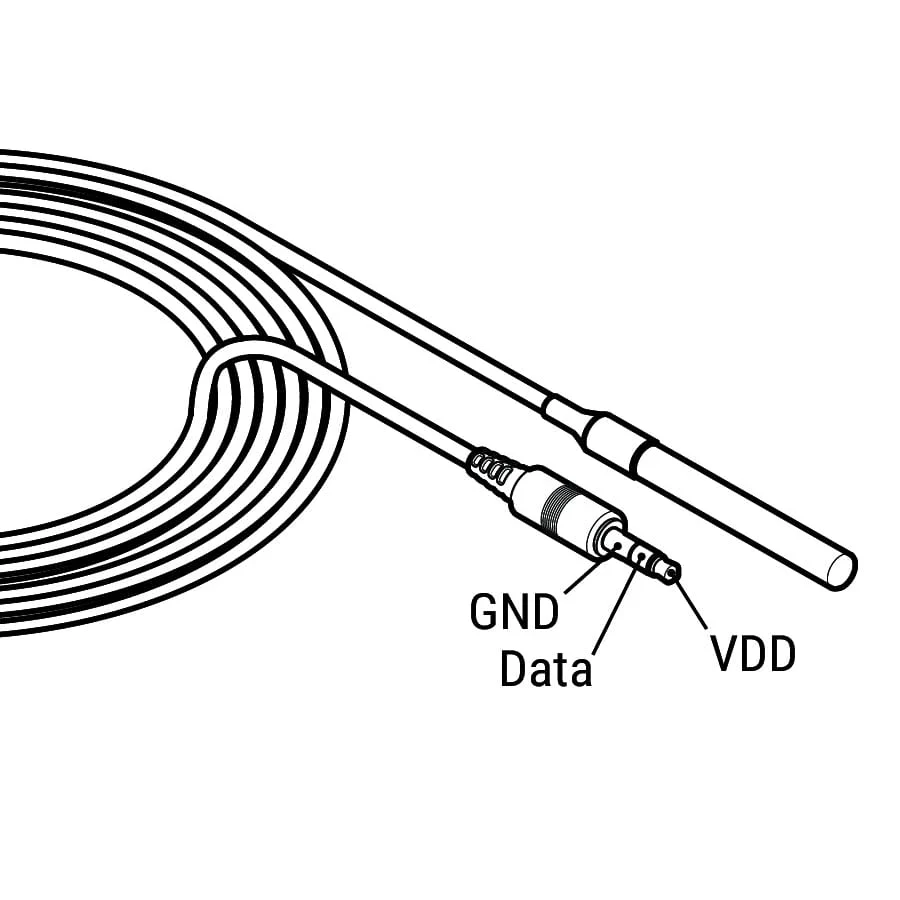 Shelly 3.5mm Jack DS18B20 Temperature Sensor for The Pill - Image 6