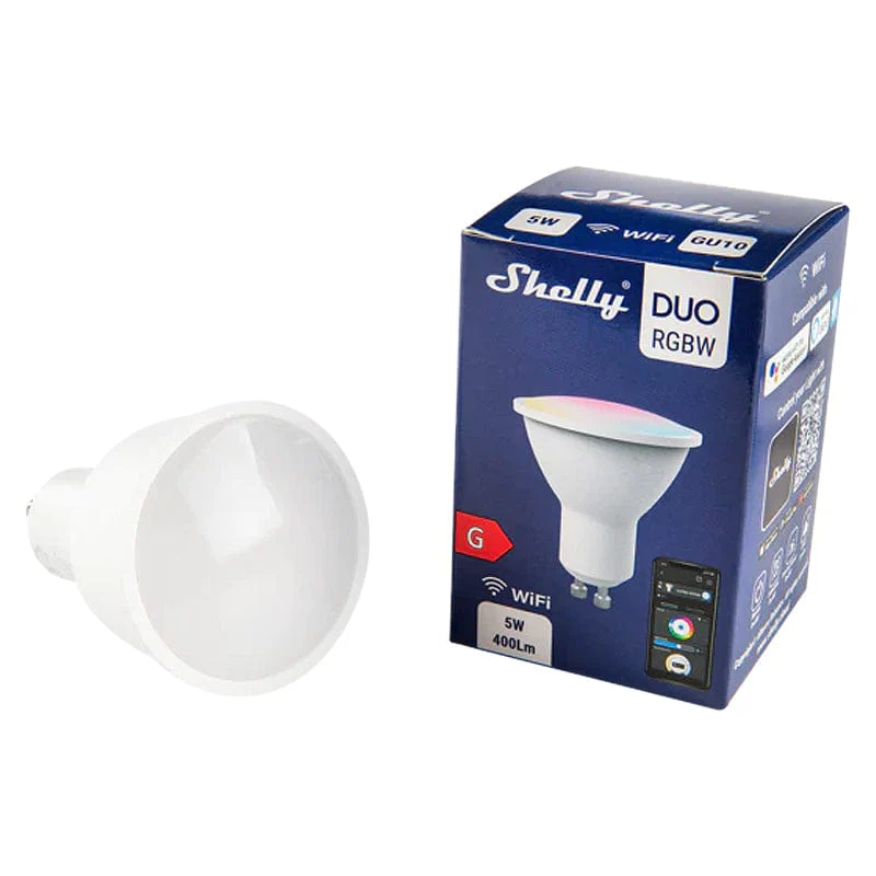 Shelly Duo GU10 RGBW - Dimmable Smart Bulb [Discontinued] - Image 6