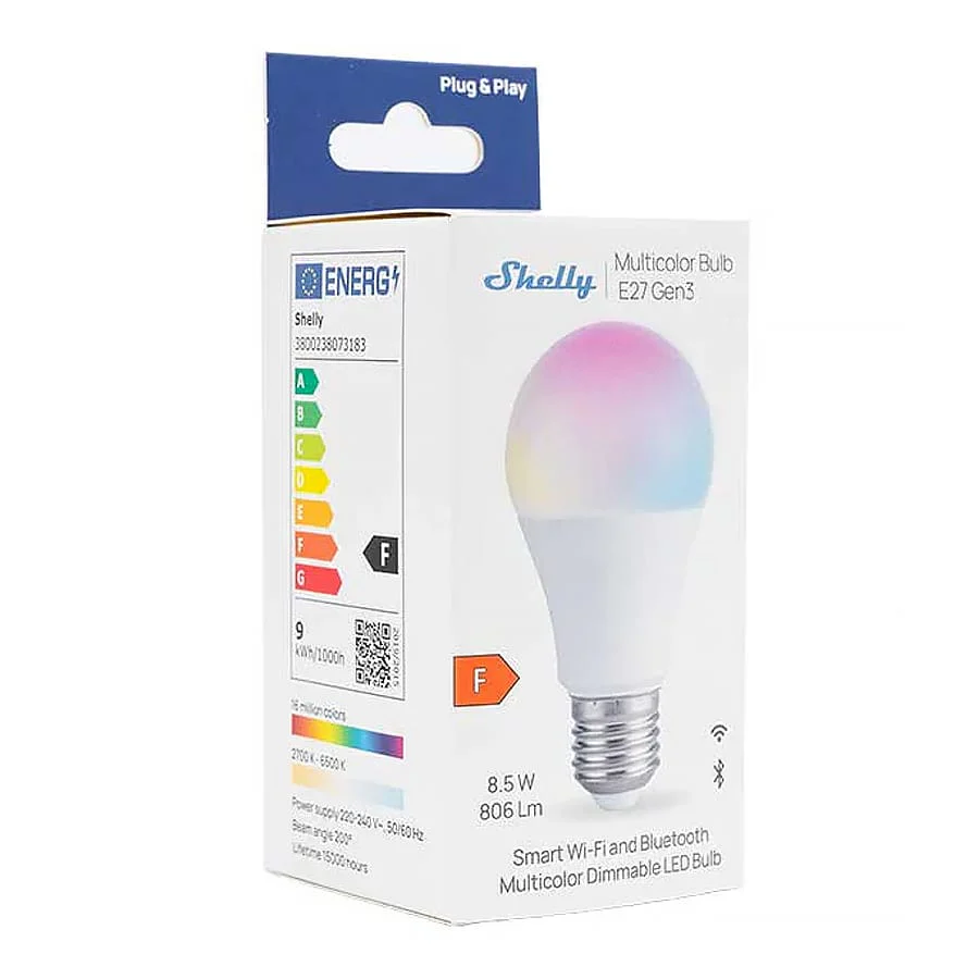 Shelly Multicolour Bulb E27 Gen3 - Image 7