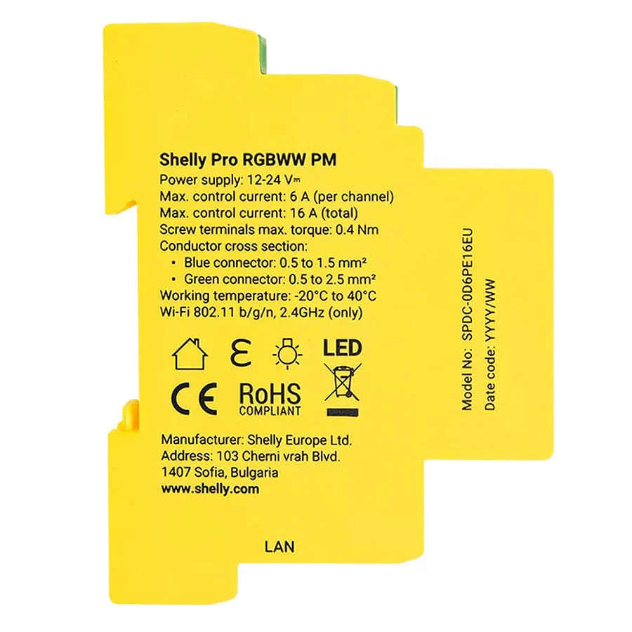 Shelly Pro RGBWW PM - Image 5