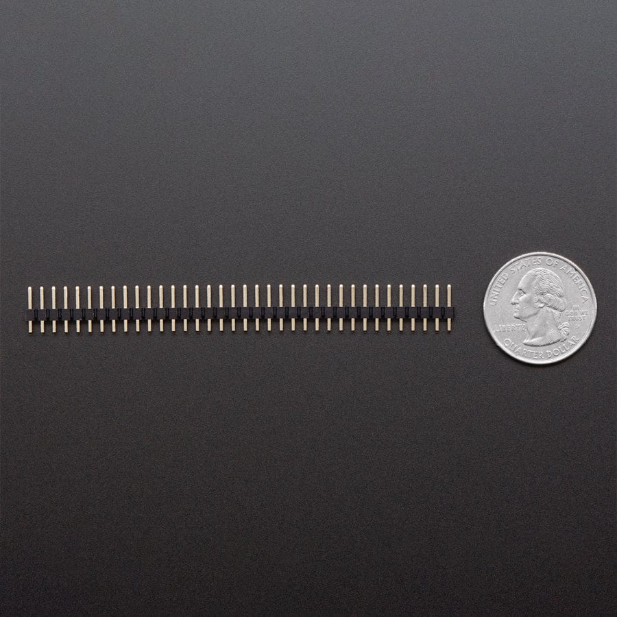 Short Male Headers 36-pin 2.54mm - Pack of 10 - Image 3