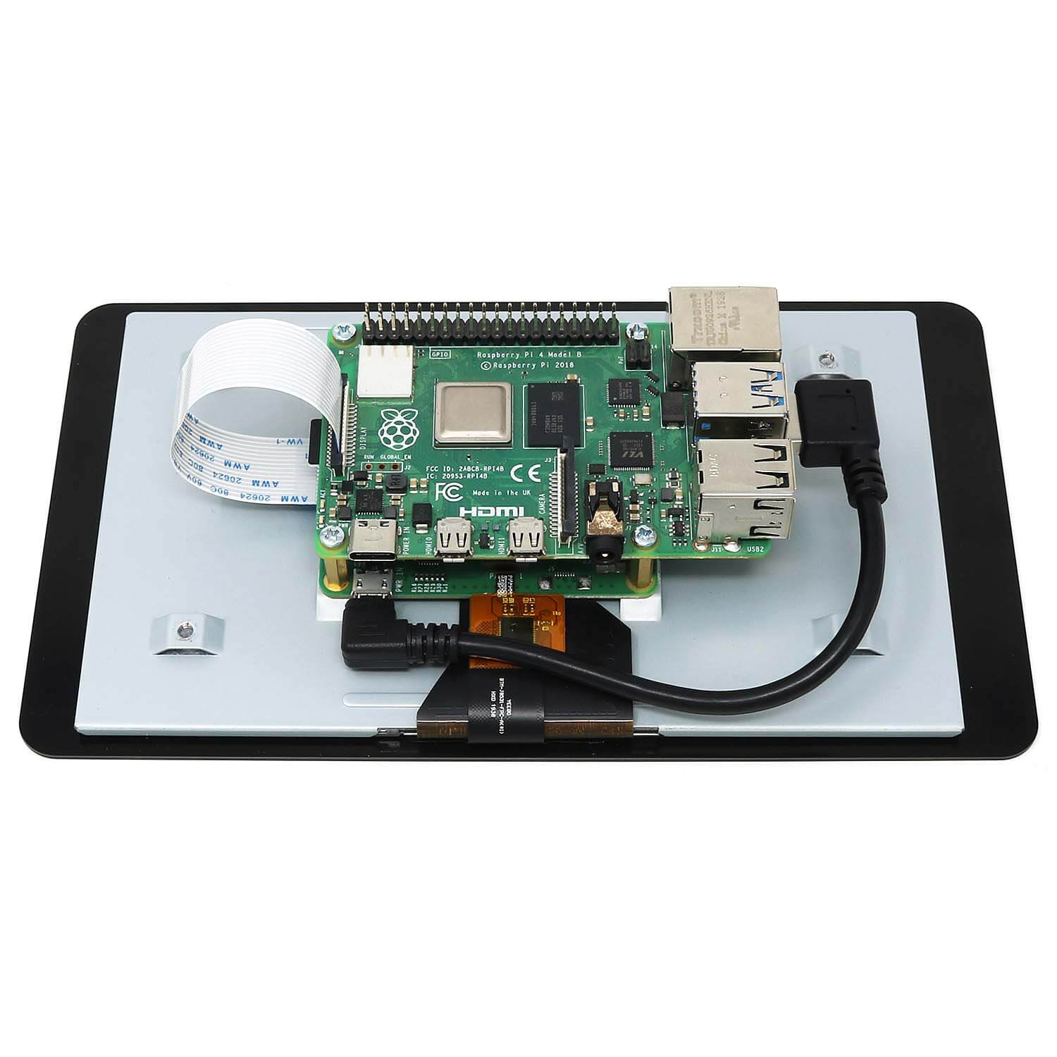 Micro-USB Power Cable for Official Raspberry Pi Display [Discontinued] - Image 3