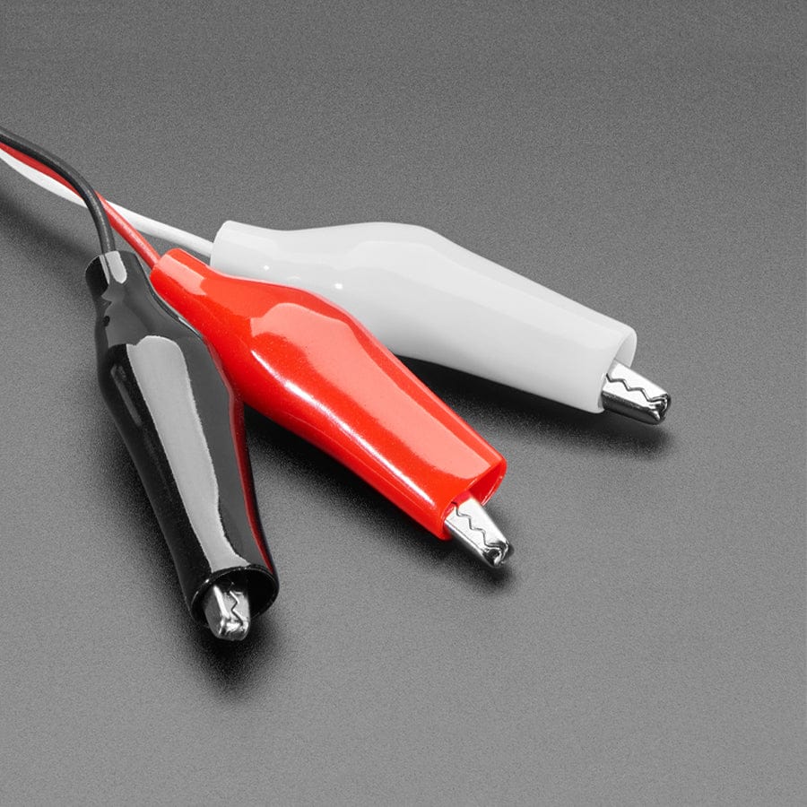 Shrouded Servo to Alligator Clip Cable - 17cm long - Image 2