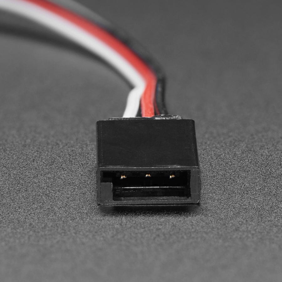 Shrouded Servo to Alligator Clip Cable - 17cm long - Image 3