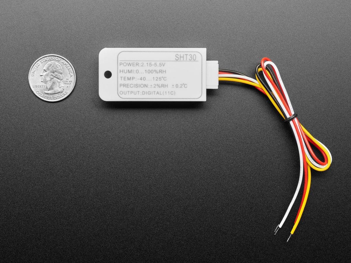 SHT30 Temperature And Humidity Sensor - Wired Enclosed Shell - Image 3