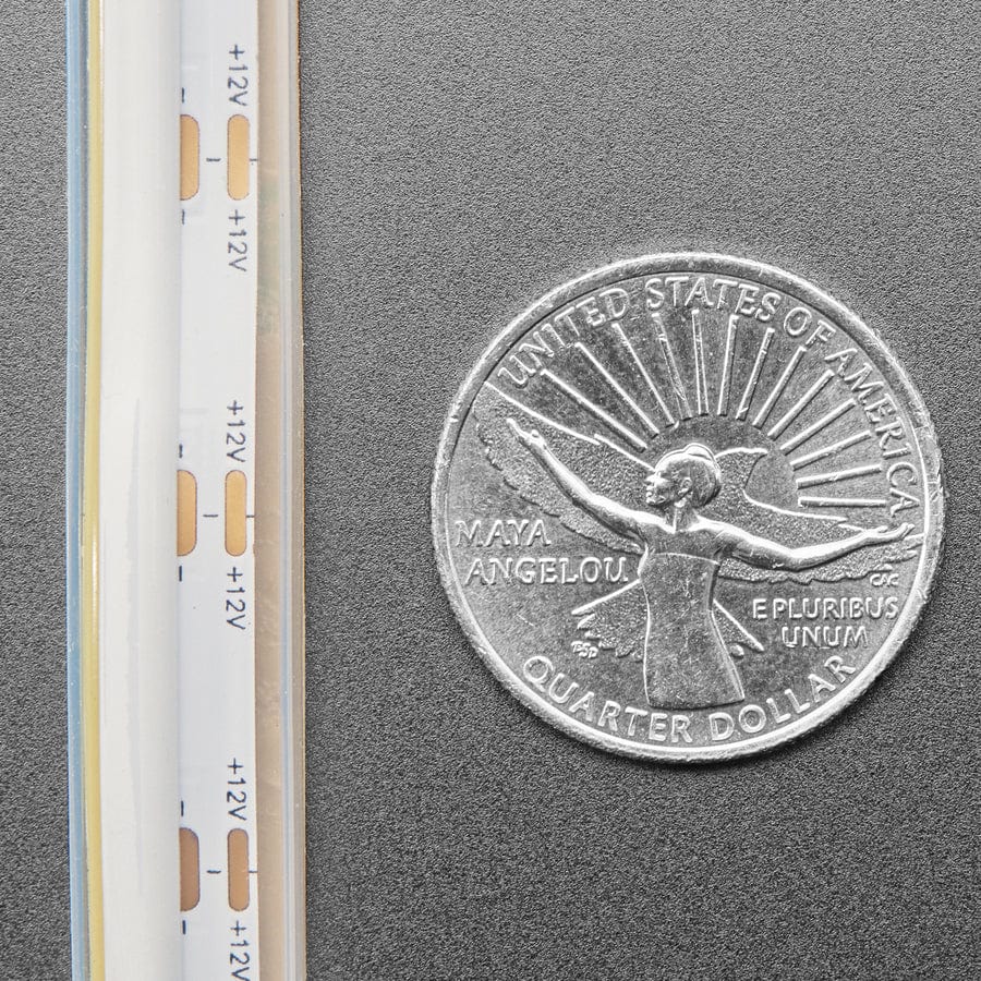 Side-Light Flexible White LED Strip - 480 LEDs per meter - 1m - Cool White ~6500K - Image 3