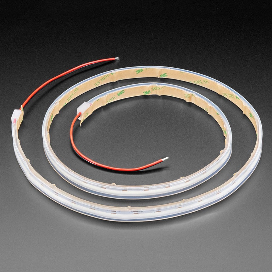 Side-Light Flexible White LED Strip - 480 LEDs per meter - 1m - Warm White ~3000K - Image 2