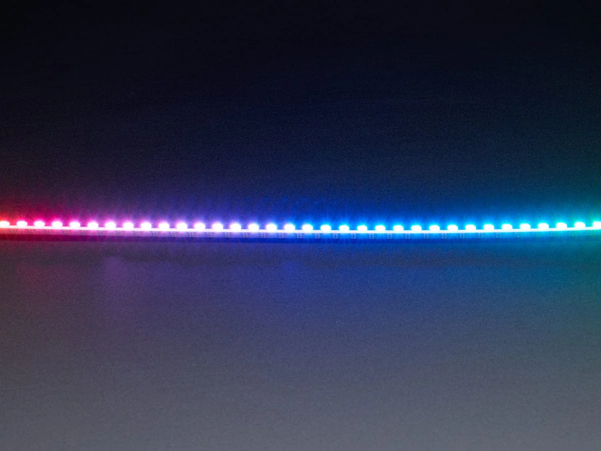 Side Light NeoPixel LED PCB Bar - 60 LEDs (120 LED/meter - 500mm Long) - Image 3