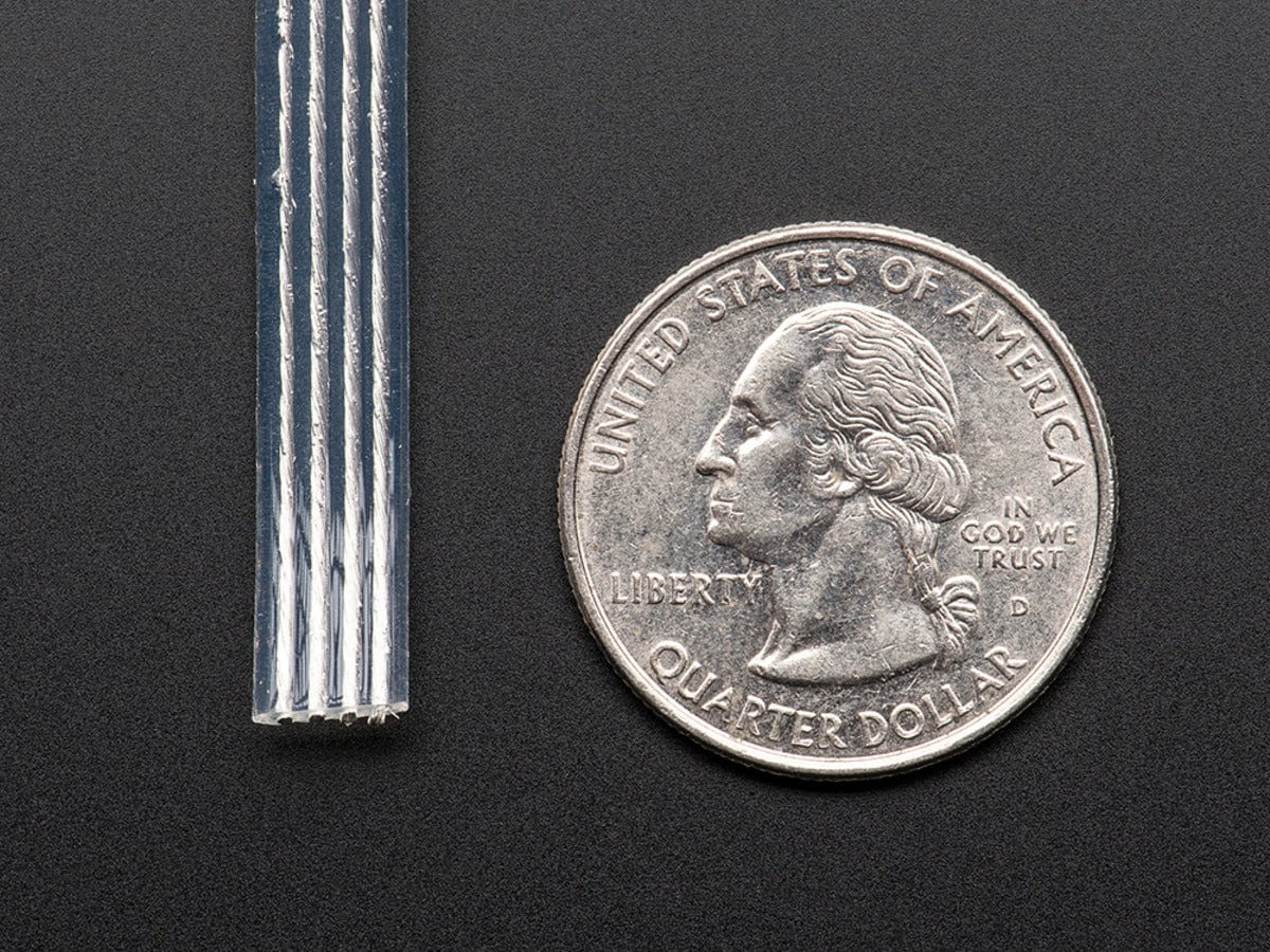 Silicone Cicoil Wire Cable - 4-pin 24AWG [Discontinued] - Image 2
