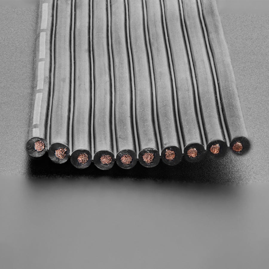 Silicone Cover Stranded-Core Ribbon Cable - 10 Wire - Image 2