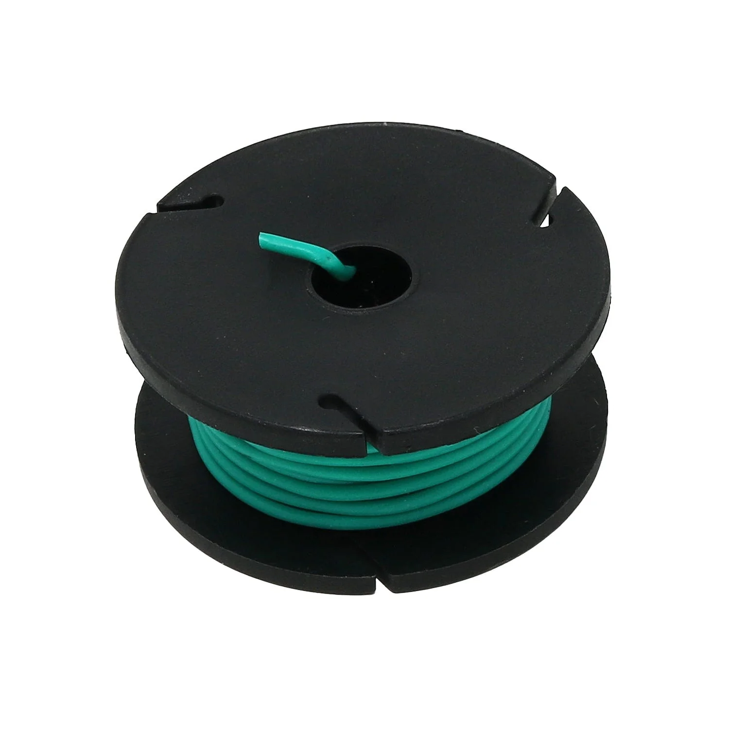 Silicone Cover Stranded-Core Wire - 7.5m - 26AWG - Green - Image 2