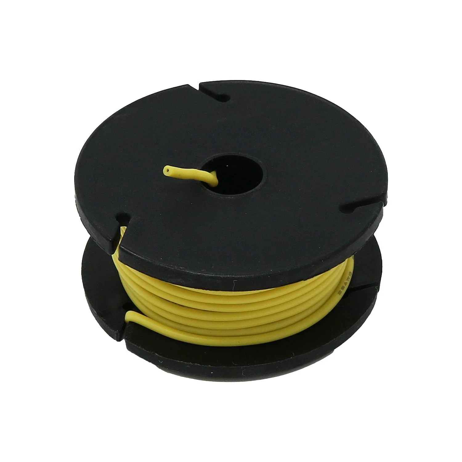 Silicone Cover Stranded-Core Wire - 7.5m - 26AWG - Yellow - Image 2