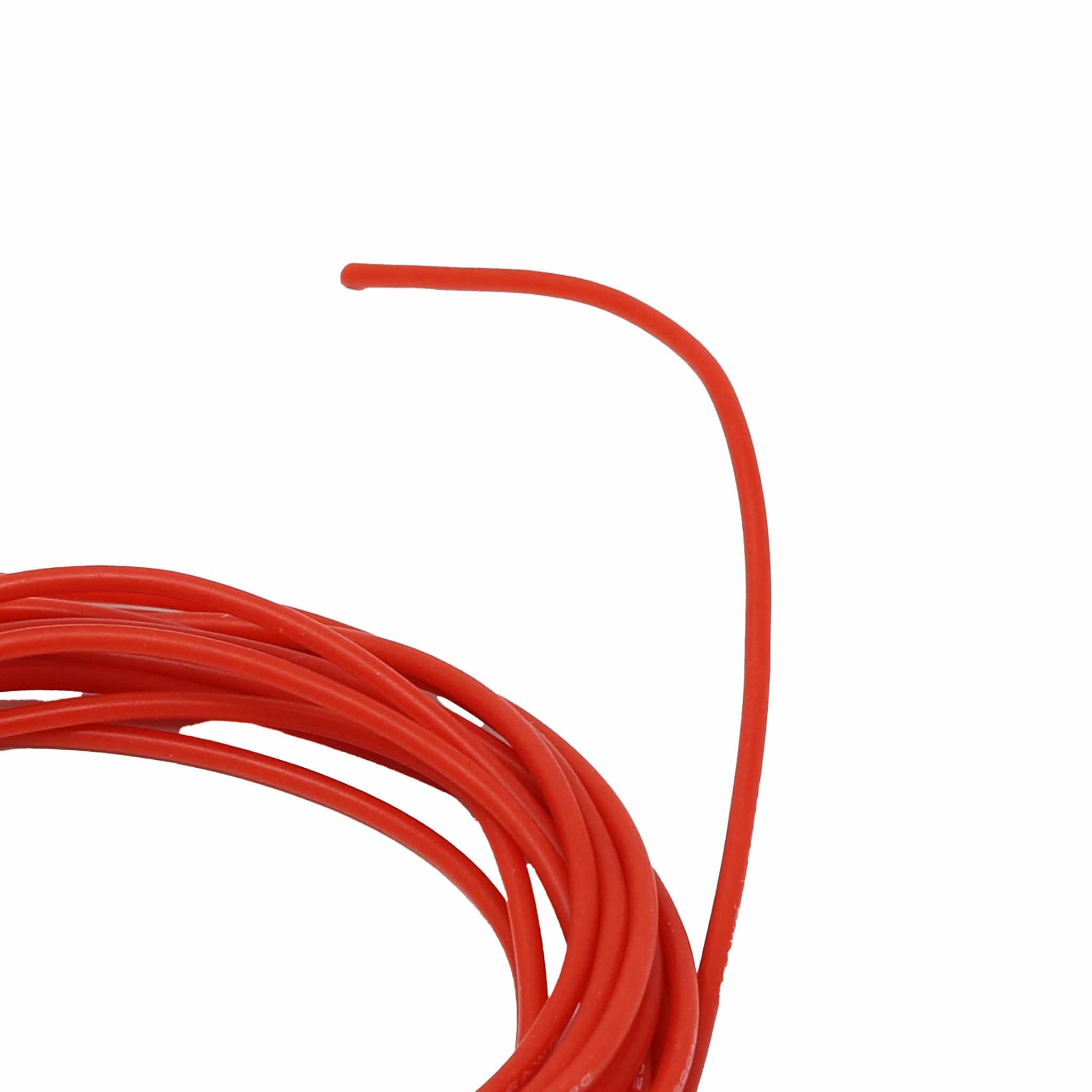 Silicone Cover Stranded-Core Wire - 2m 26AWG Red - Image 2