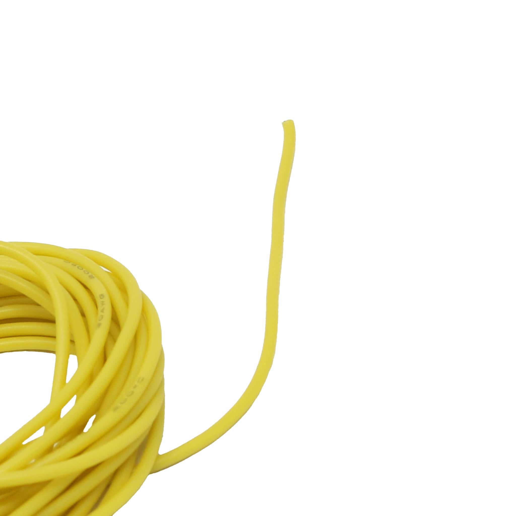 Silicone Cover Stranded-Core Wire - 2m 30AWG Yellow - Image 2