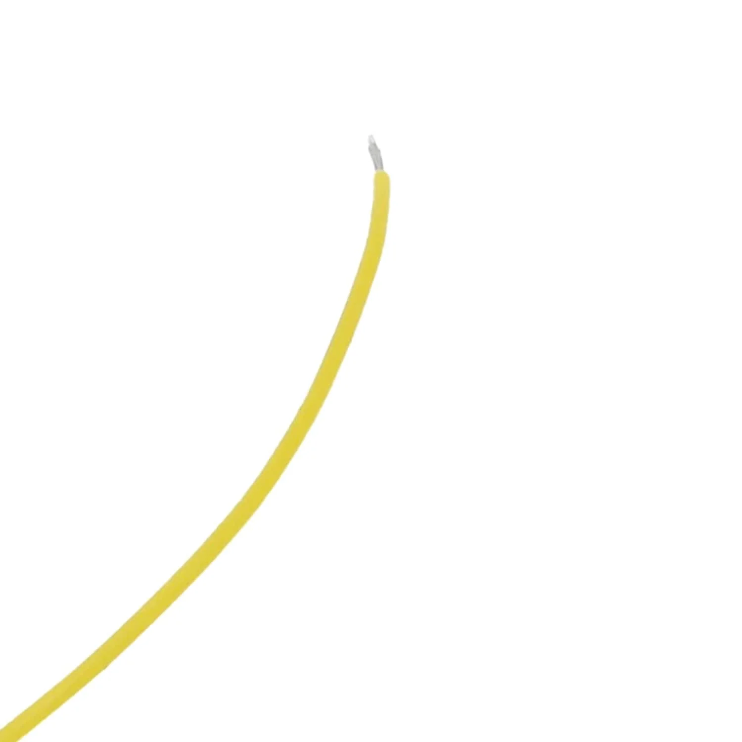 Silicone Cover Stranded-Core Wire - 50ft 30AWG Yellow - Image 2