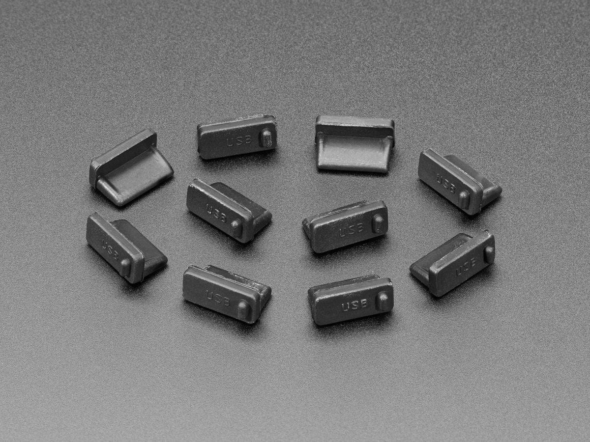 Silicone USB A Dust Cover Inserts - 10 Pack - Image 2