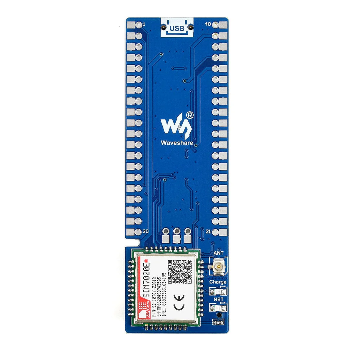 SIM7020E NB-IoT Module For Raspberry Pi Pico - Image 3