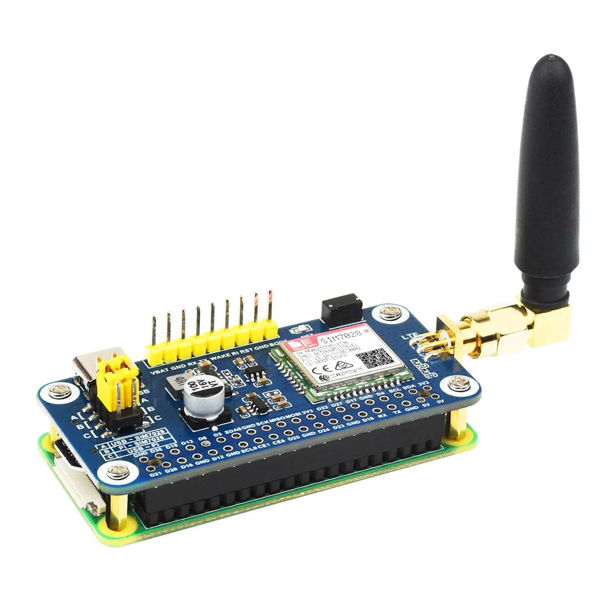 SIM7028 NB-IoT HAT for Raspberry Pi - Image 6