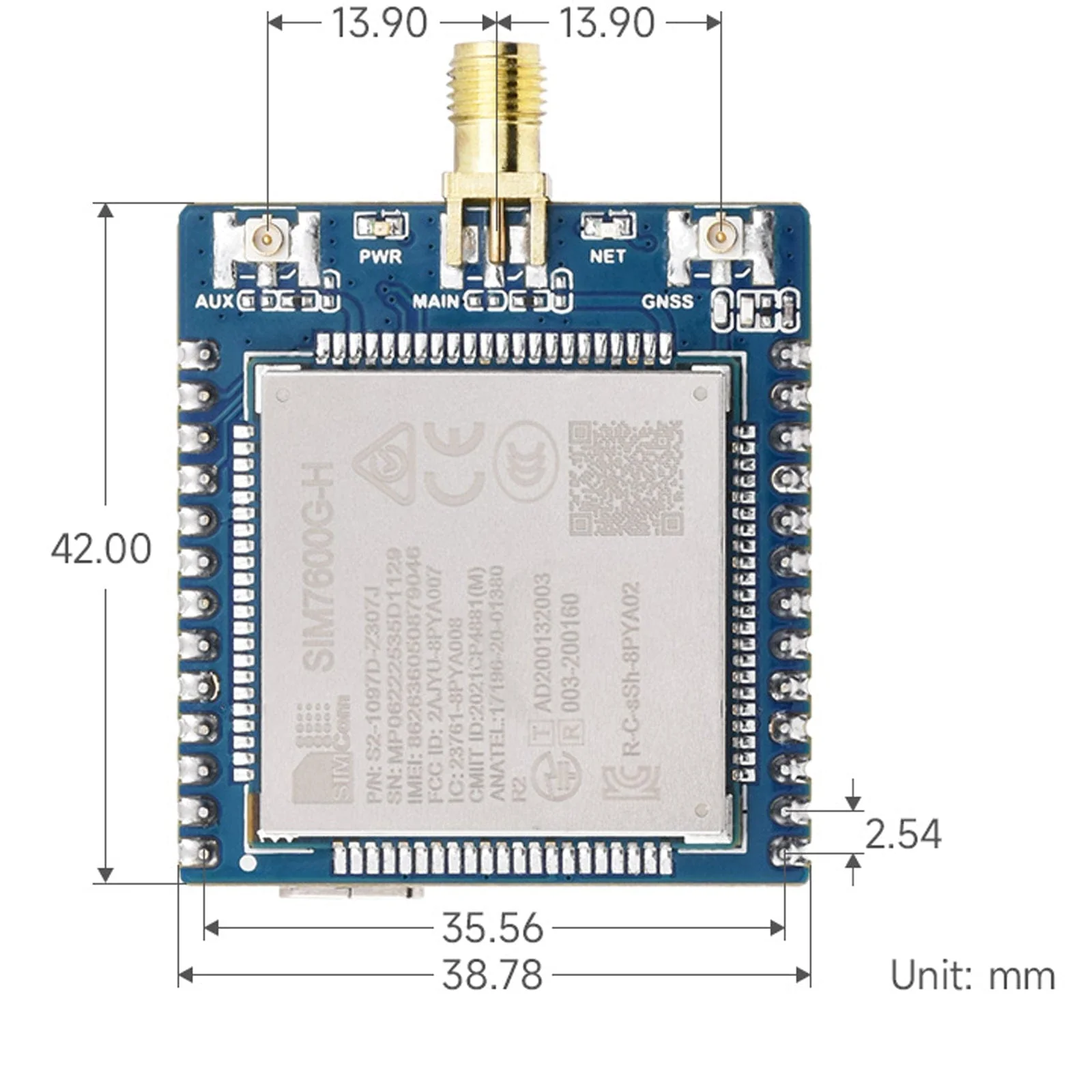 SIM7600X 4G Communication Module - Image 7