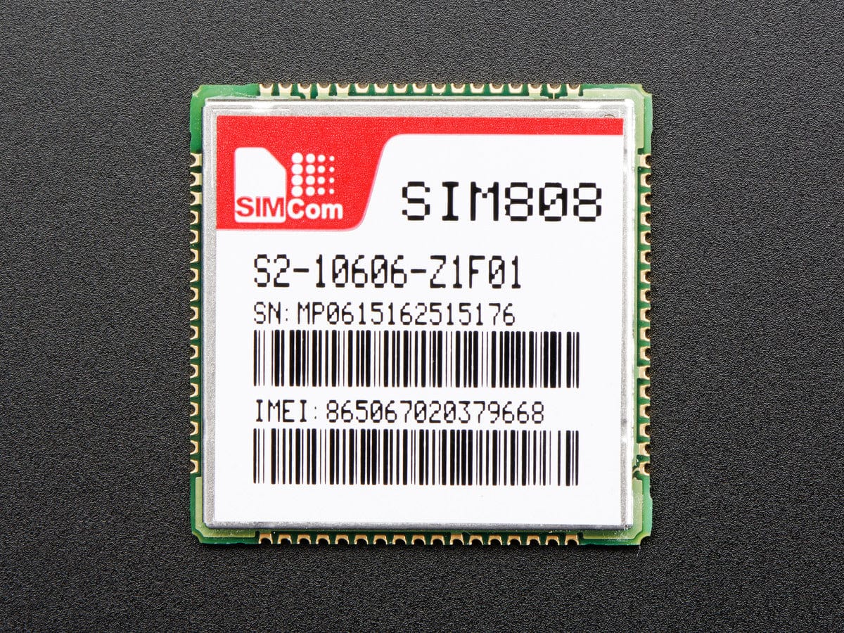 SIM808 GSM + GPRS + GPS Cellular Module [Discontinued] - Image 2