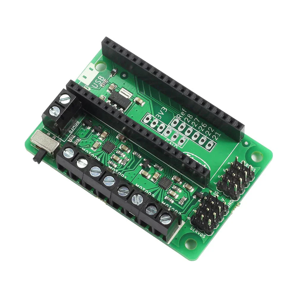Simply Robotics Motor Driver Board for Raspberry Pi Pico [Discontinued] - Image 2