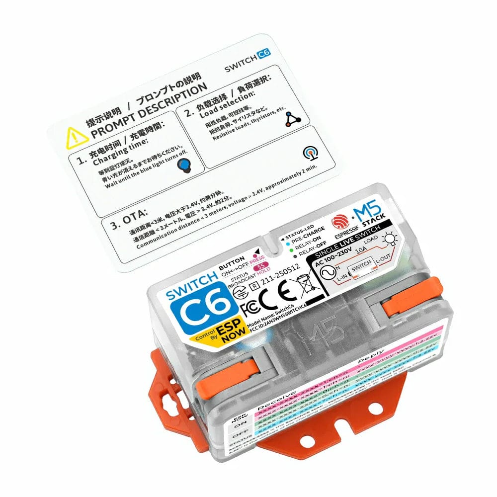 Single Live Wire Wi-Fi Smart Switch (ESP32-C6) - Image 4