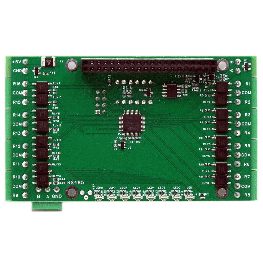 Sixteen Solid State 2A/24V Relays 8-Layer Stackable HAT for Raspberry Pi [Discontinued] - Image 6
