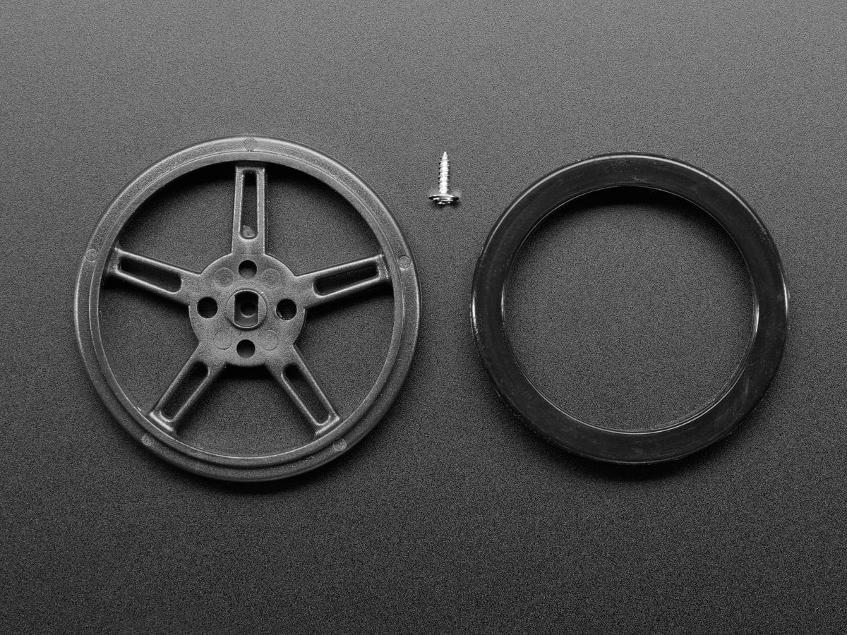 Skinny Wheel for TT DC Gearbox Motors - Image 3