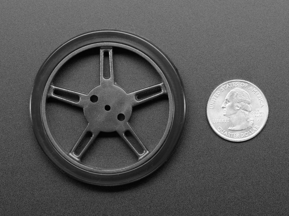 Skinny Wheel for TT DC Gearbox Motors - Image 4
