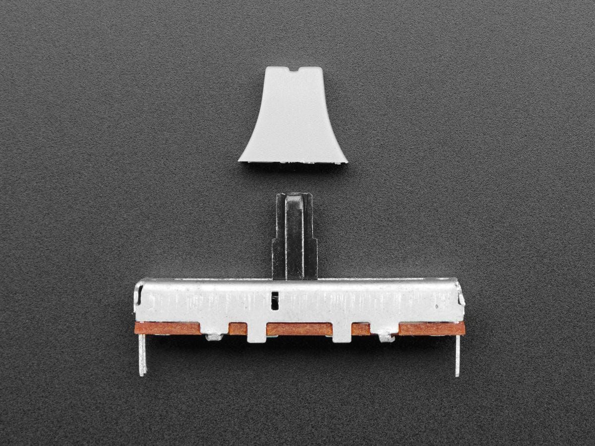Slide Potentiometer with Plastic Knob - 35mm Long - 10KΩ - Image 2