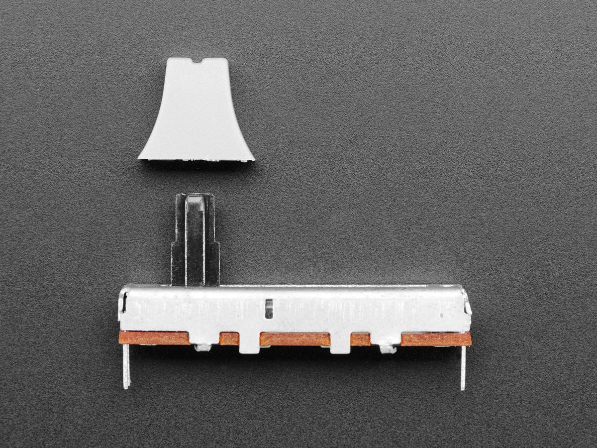 Slide Potentiometer with Plastic Knob - 35mm Long - 10KΩ - Image 3