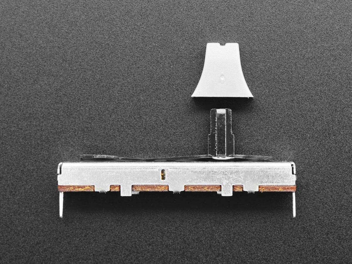 Slide Potentiometer with Plastic Knob - 45mm Long (10KΩ) - Image 2