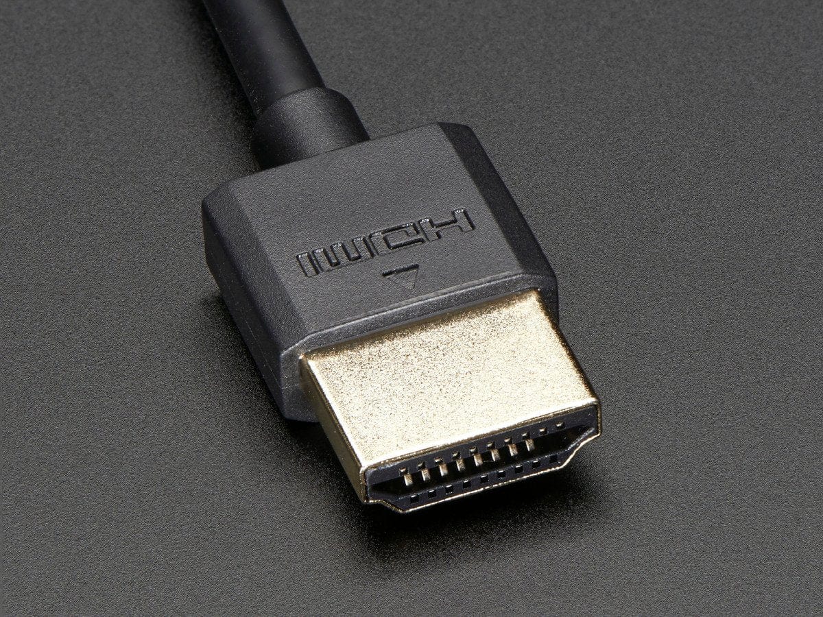 Slim HDMI Cable - 450mm / 1.5 feet long [Discontinued] - Image 2