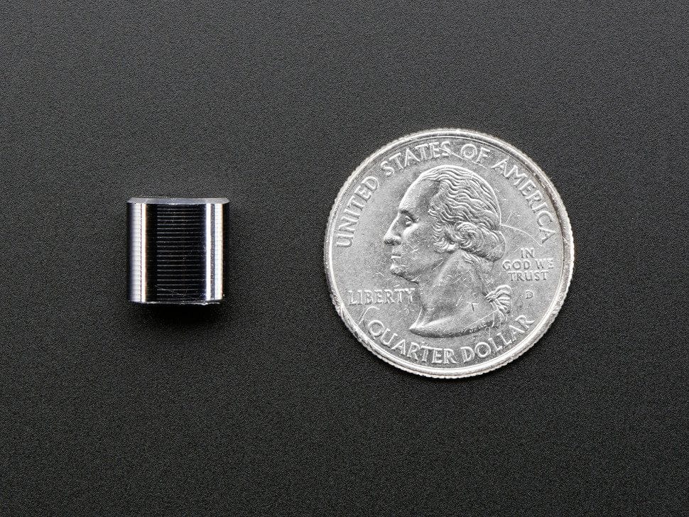 Slim Metal Potentiometer Knob - 10mm Diameter x 10mm - T18 - Image 2