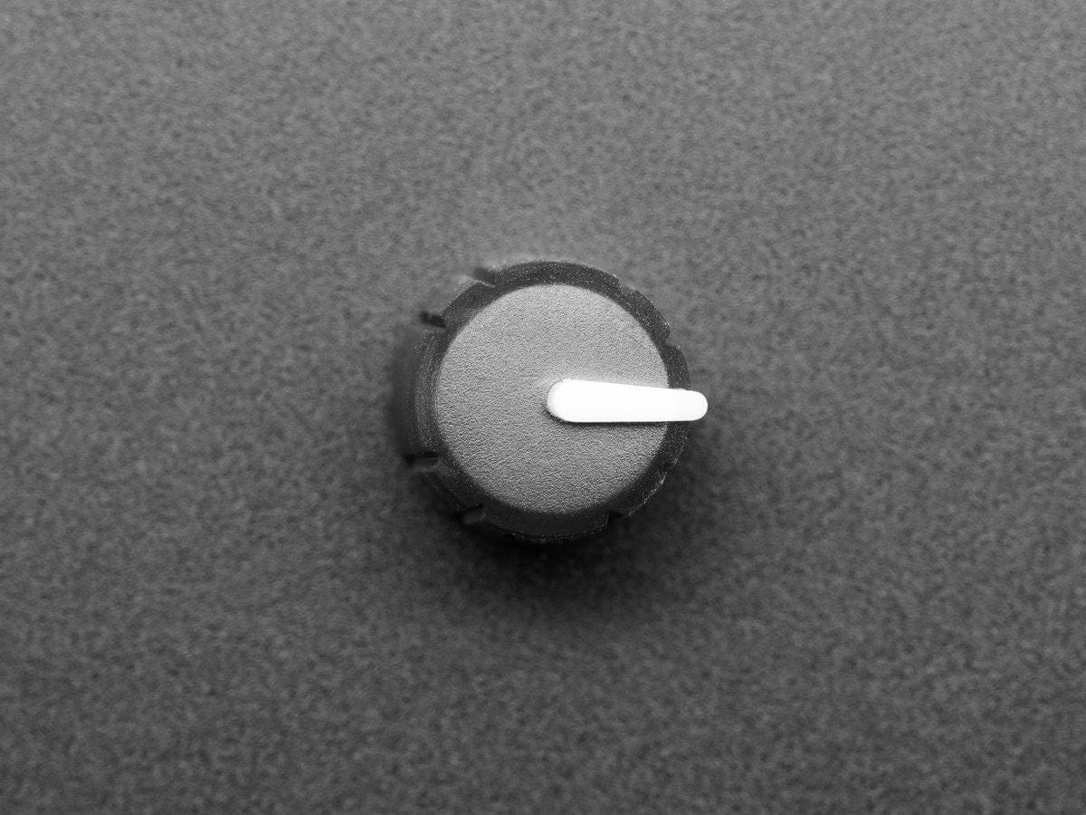 Slim Rubber Rotary Encoder Knob - 11.5mm x 14.5mm D-Shaft - Image 2